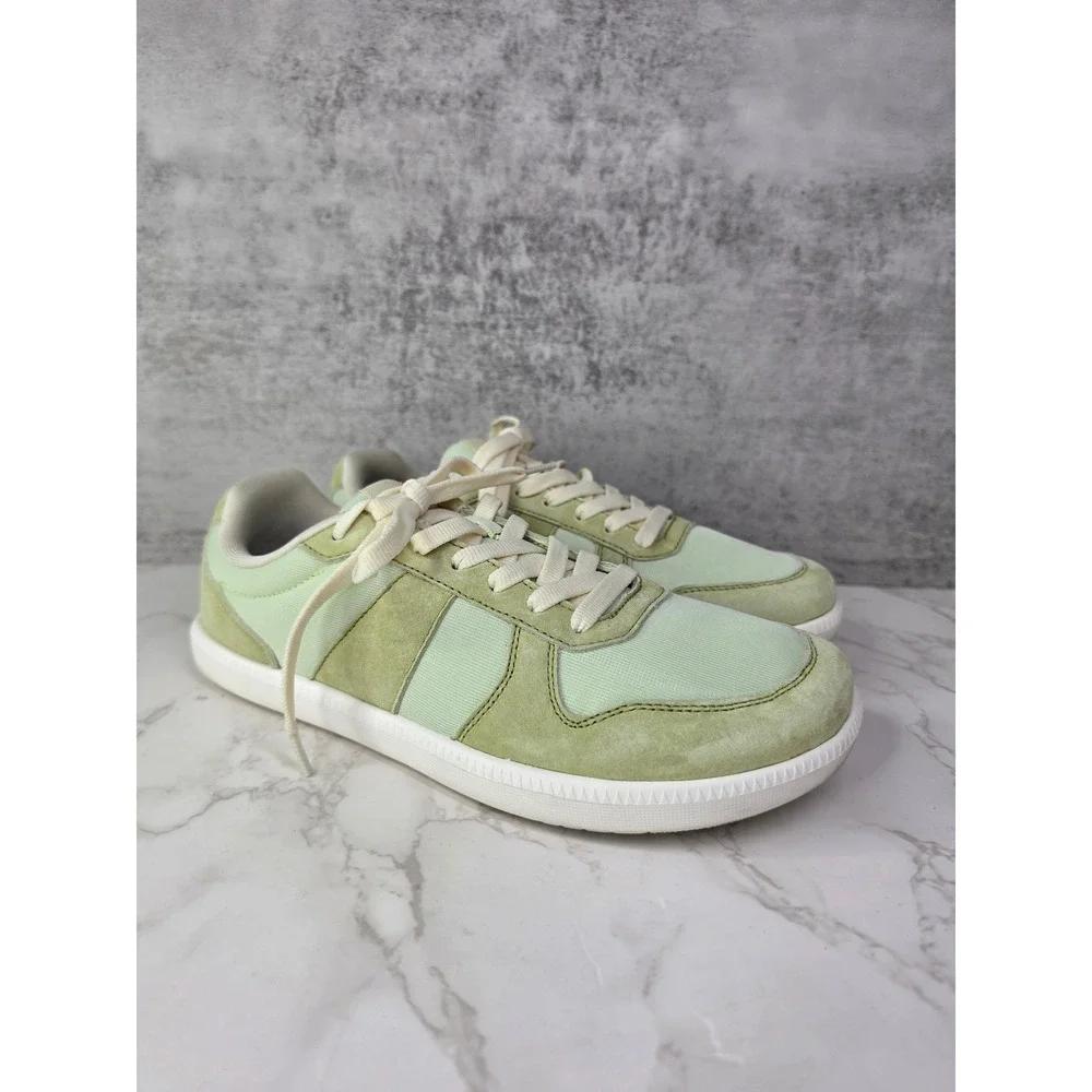 Whitin Barefoot Sneakers Green Minimalist Wide Toe Box Shoes Womens EU40/US9.5
